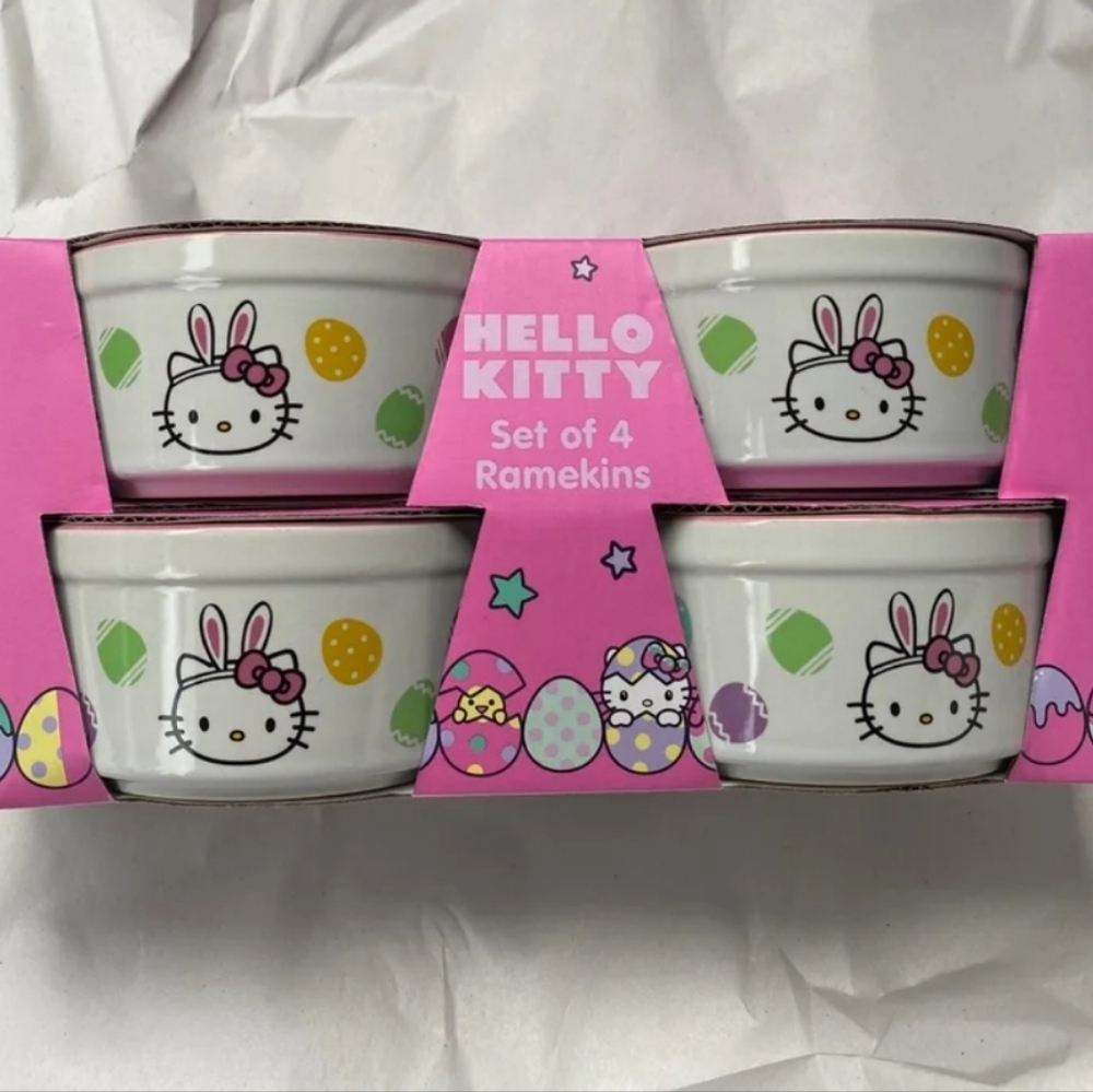 Hello Kitty Easter Ramekins